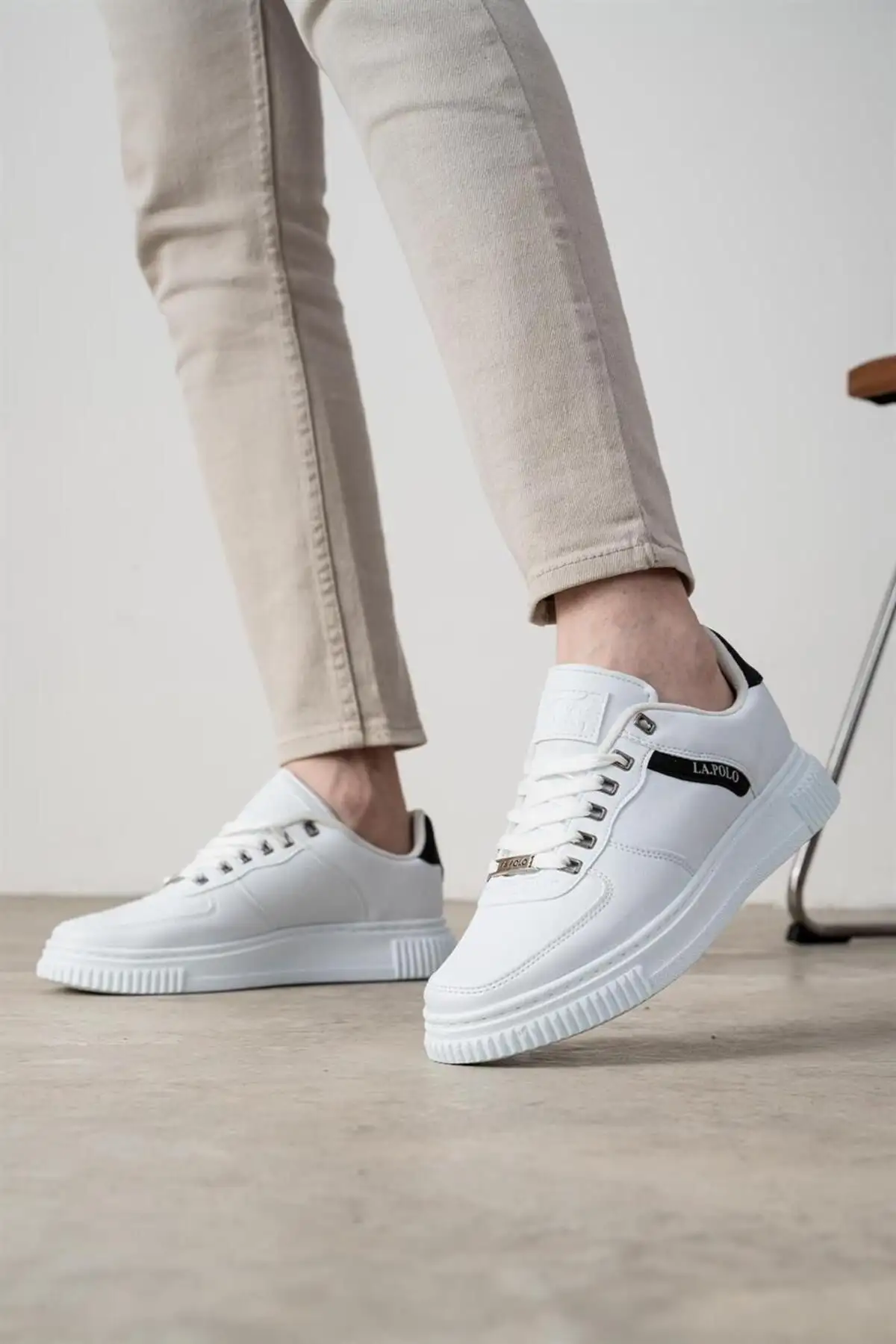 رنگ سفید سیاه و سفید کفش کفش ورزشی - 2680 رنگ سفید سیاه و سفید کفش کفش ورزشی - 2680