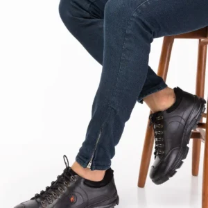 کفش های چرمی واقعی ، بخیه ، آب و ضد سرماخوردگی کفش های زمستانی مردانه - 2562