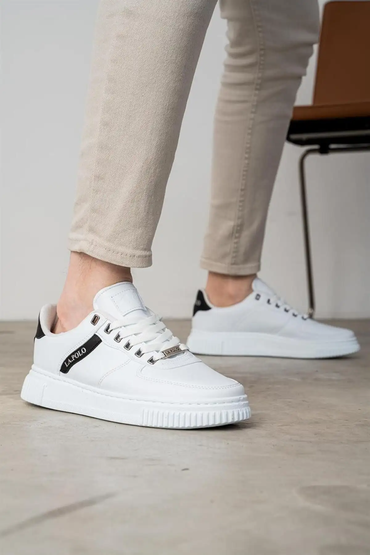 رنگ سفید سیاه و سفید کفش کفش ورزشی - 2680 رنگ سفید سیاه و سفید کفش کفش ورزشی - 2680