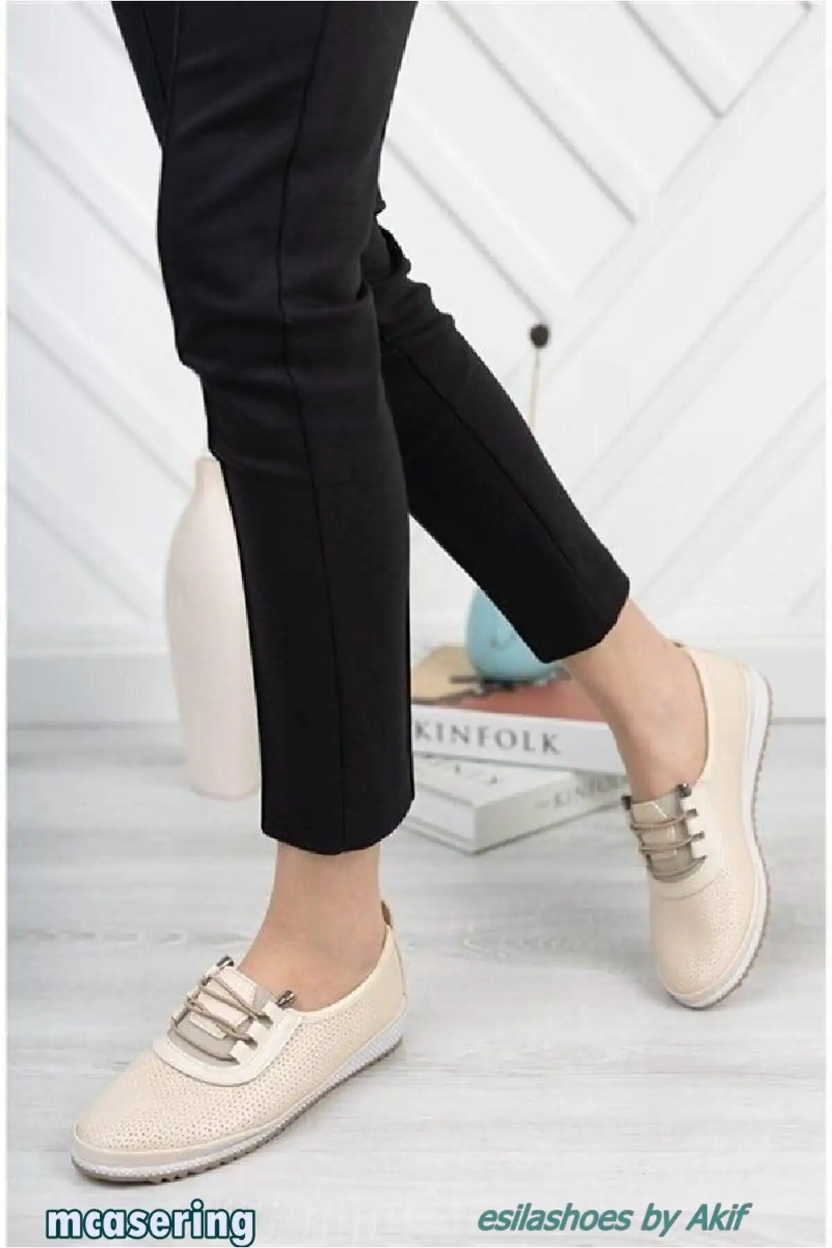 کرم کفش MeterFice زنان انجام شده - 2596