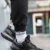 کفش ورزشی Unisex دودی سیاه - 2612