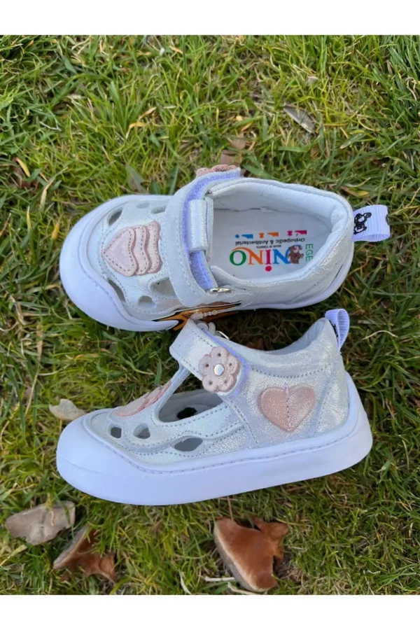 Nino Genuine Leather Girl Base Girl First Sandals Sandals - 2786