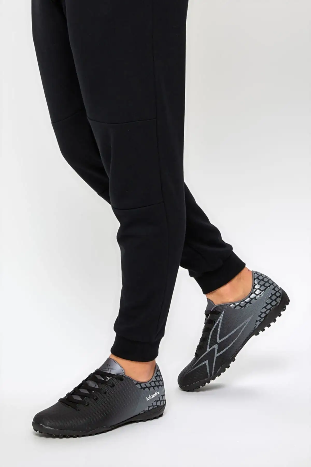 Sergi II TF 9pr کفش های میدان فرش مردانه سیاه - 2579 Sergi II TF 9pr کفش های میدان فرش مردانه سیاه - 2579