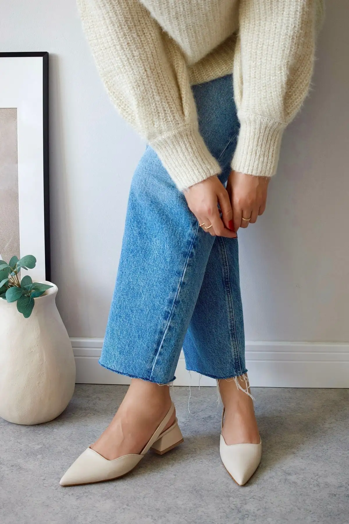 BLUSH BEIGE برهنه پوست برهنه مات چرم اشاره شده بینی کوتاه بلوک کفش پاشنه بلند - 2491 BLUSH BEIGE برهنه پوست برهنه مات چرم اشاره شده بینی کوتاه بلوک کفش پاشنه بلند - 2491