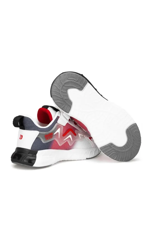 DS Mirana White Red Black Bull Sneaker - 2541