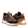 DS Albers Black Orange Men Sneaker - 2688