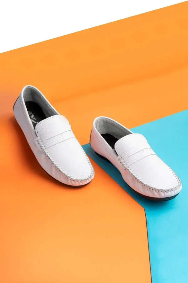 کفش های روزانه مردانه چرمی Artsy ، کفش Rog Loafer - 2561