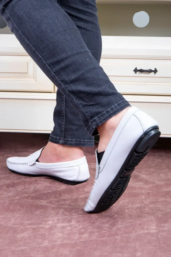 کفش های روزانه مردانه چرمی Artsy ، کفش Rog Loafer - 2561