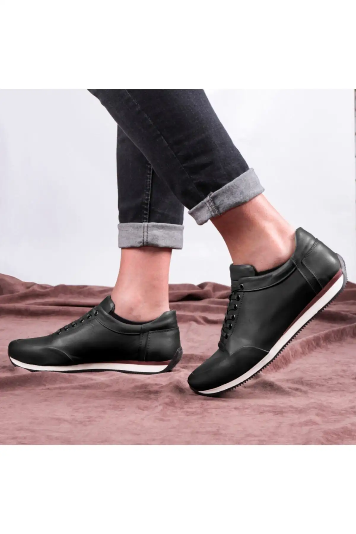 کفش های روزانه مردانه چرمی واقعی ، کفش های گاه به گاه ، کفش 100 ٪ چرمی ، 4 فصل - 2909 کفش های روزانه مردانه چرمی واقعی ، کفش های گاه به گاه ، کفش 100 ٪ چرمی ، 4 فصل - 2909