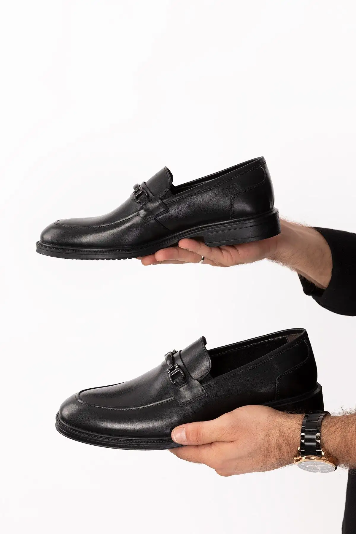 چرم اصلی ، رایگان ، بیرونی داخلی ، کفش های کلاسیک مردانه - 2485 چرم اصلی ، رایگان ، بیرونی داخلی ، کفش های کلاسیک مردانه - 2485