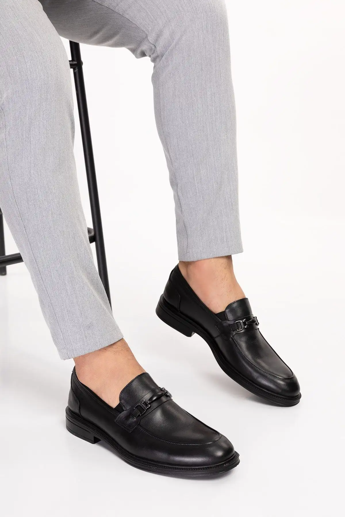 چرم اصلی ، رایگان ، بیرونی داخلی ، کفش های کلاسیک مردانه - 2485 چرم اصلی ، رایگان ، بیرونی داخلی ، کفش های کلاسیک مردانه - 2485