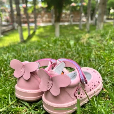 نینو اصلی چرمی ارتوپدی پایه اول کفش کودک - 2747