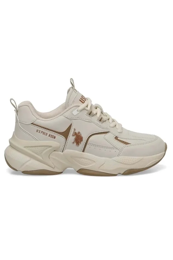 پایه Polo Assn isabella unisex sport کفش بژ - 3003