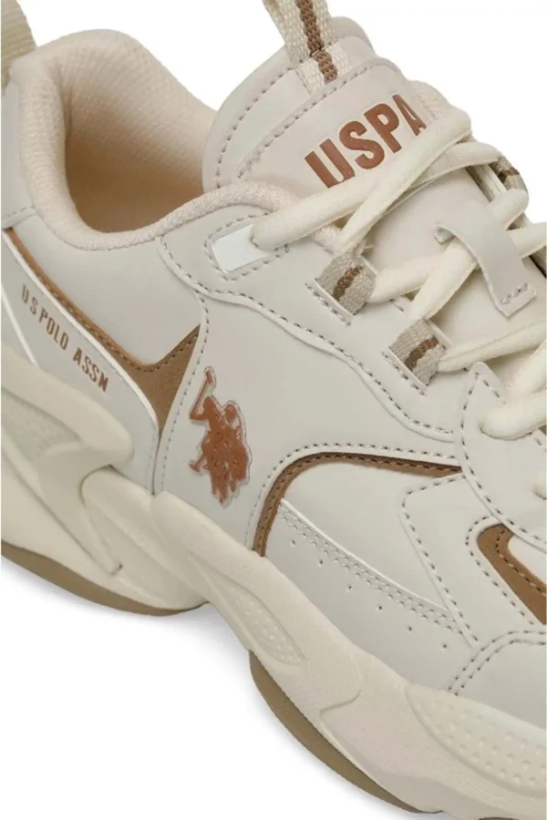 پایه Polo Assn isabella unisex sport کفش بژ - 3003