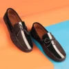 کفش های روزانه مردانه چرمی کلور ، کفش های لوفر ، کفش های سبک ، Süet Loafer - 2890