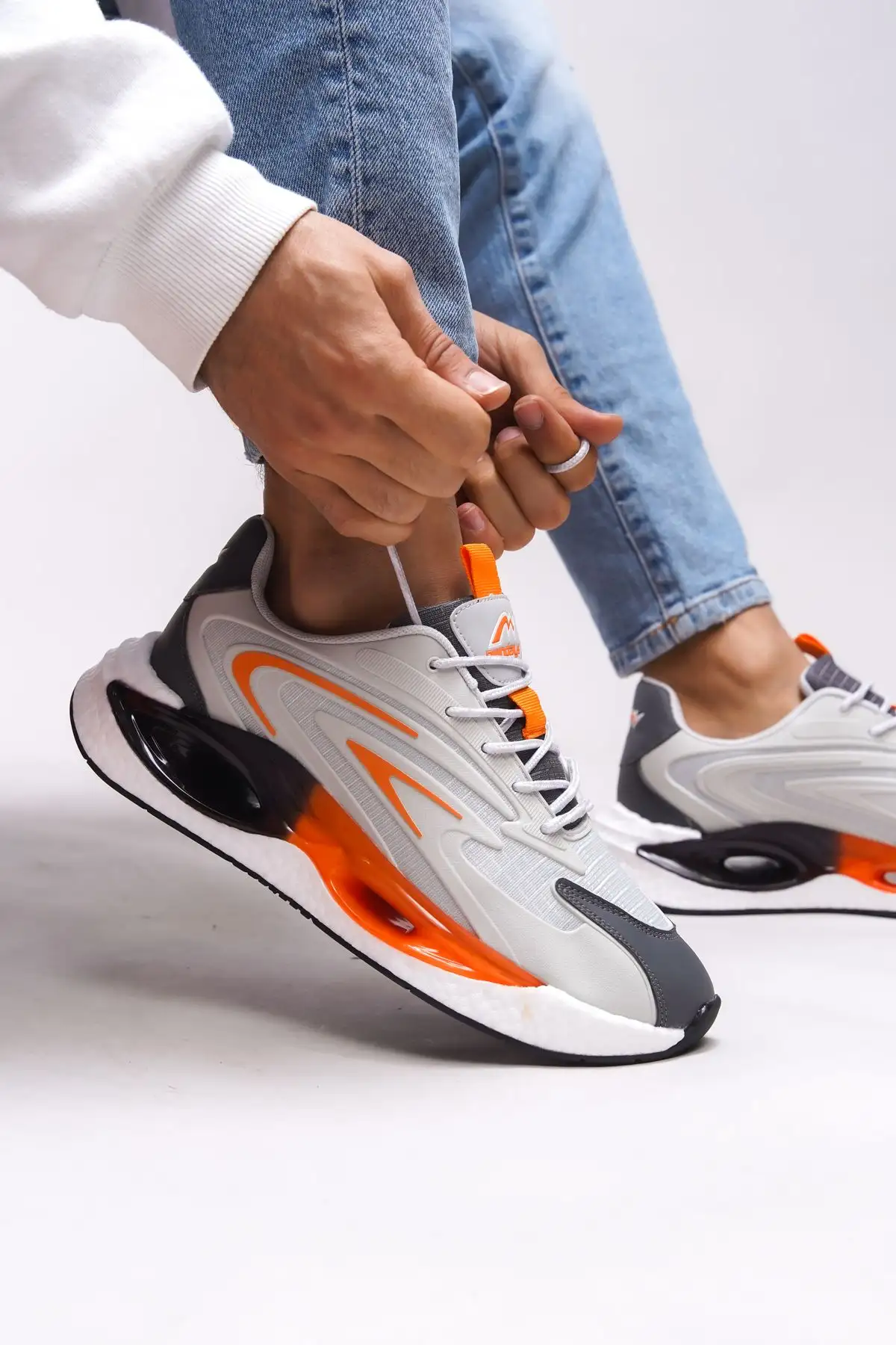 کفش ورزشی مردان Pierseith 00124894 یخ دودی - 2609 کفش ورزشی مردان Pierseith 00124894 یخ دودی - 2609