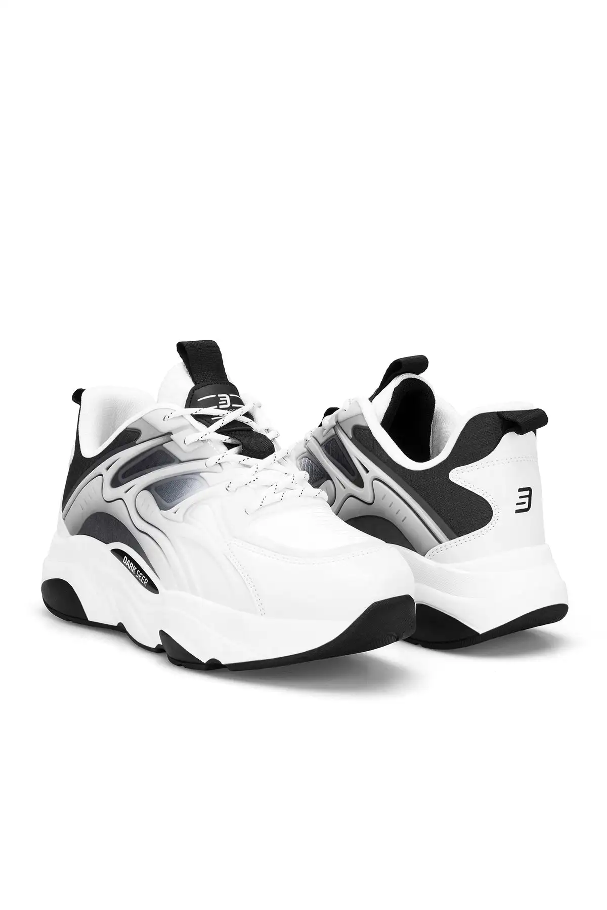 DS Storm White Black unisex کفش ورزشی - 3078