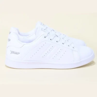 15306 / 15307 کفش ورزش روزمره آناتومیک یونی سکس تمام سفید زنانه - مردانه 36/45 -1 - 3153