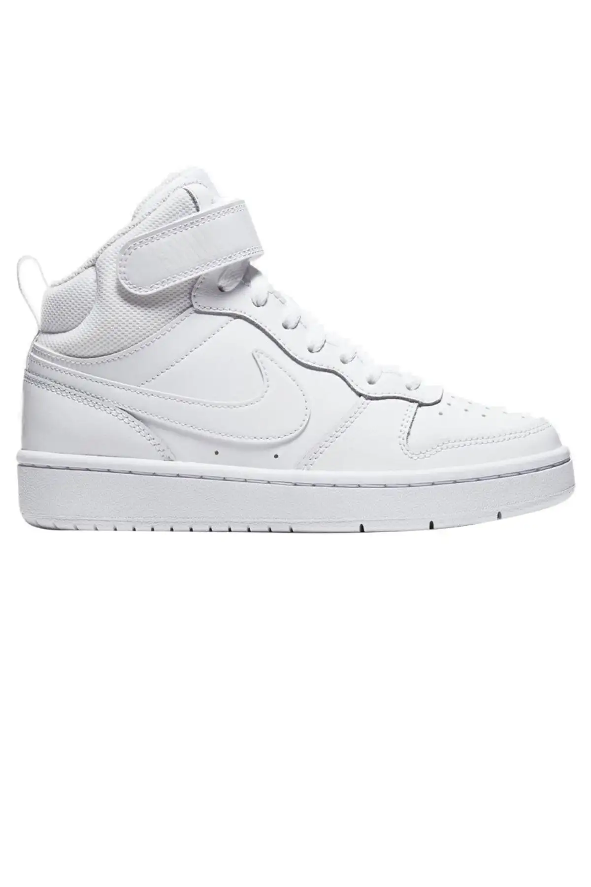 کفش ورزشی مردانه و زنانه Court Borough Mid 2 سفید Cd7782-100 - 3146