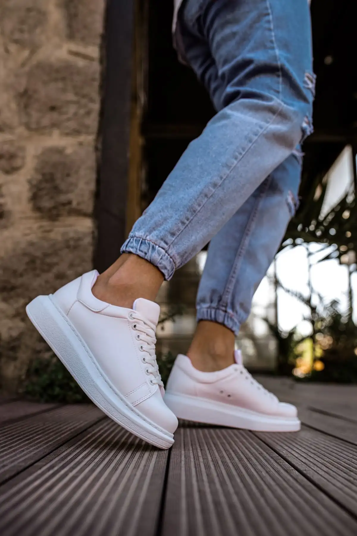 چ257 کفش مردانه استرلا سفید - 2874 چ257 کفش مردانه استرلا سفید - 2874