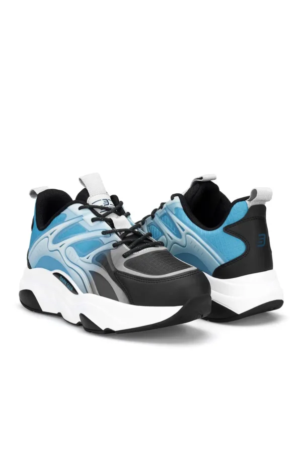 DS Storm Black Black Blue Unisex کفش ورزشی - 3085