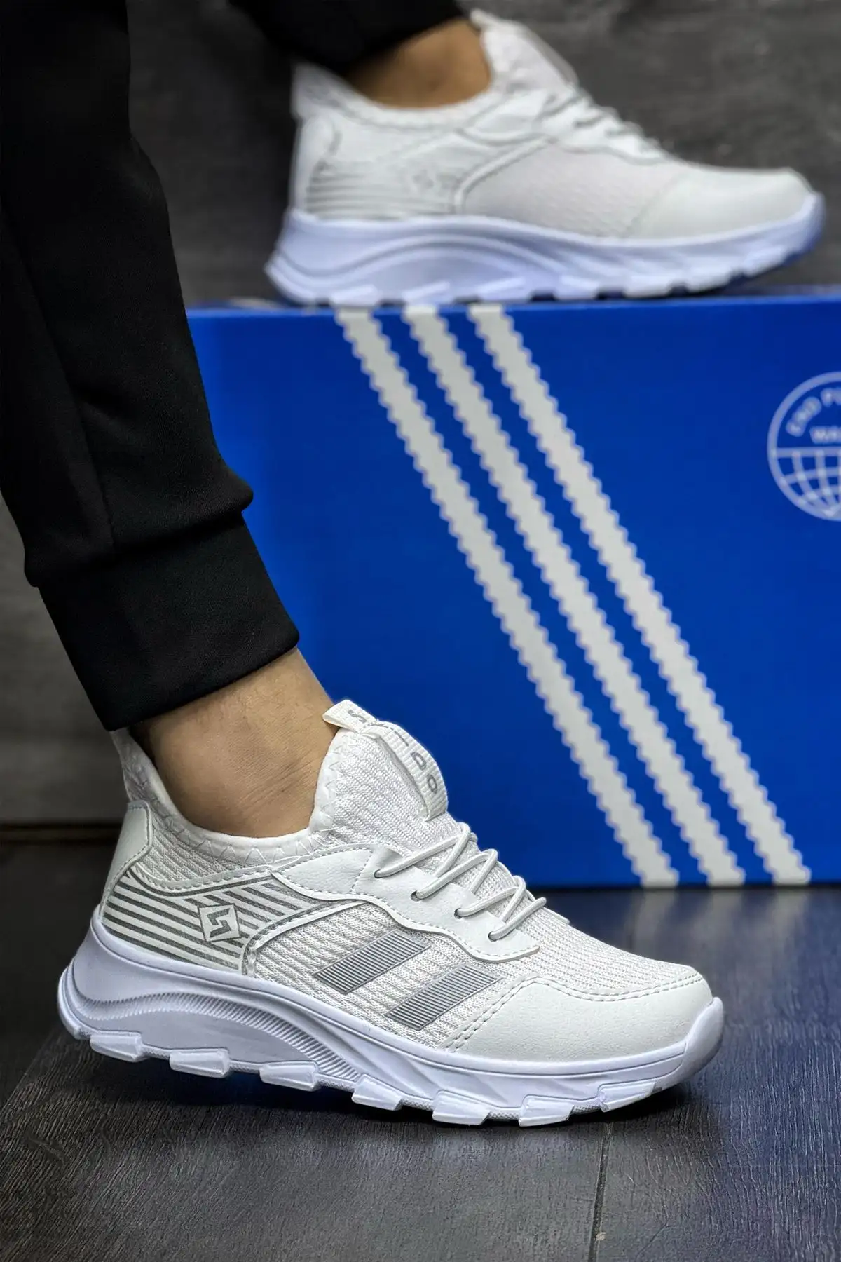 کودکان سفید 2 باند LACCIK ارتوپدی انعطاف پذیر نور تنفس یونیزکس کفش ورزشی کفش ورزشی - 3062 کودکان سفید 2 باند LACCIK ارتوپدی انعطاف پذیر نور تنفس یونیزکس کفش ورزشی کفش ورزشی - 3062