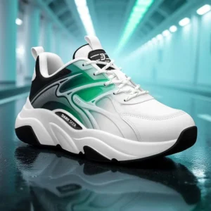 DS Storm White Green Black unisex کفش ورزشی - 3084