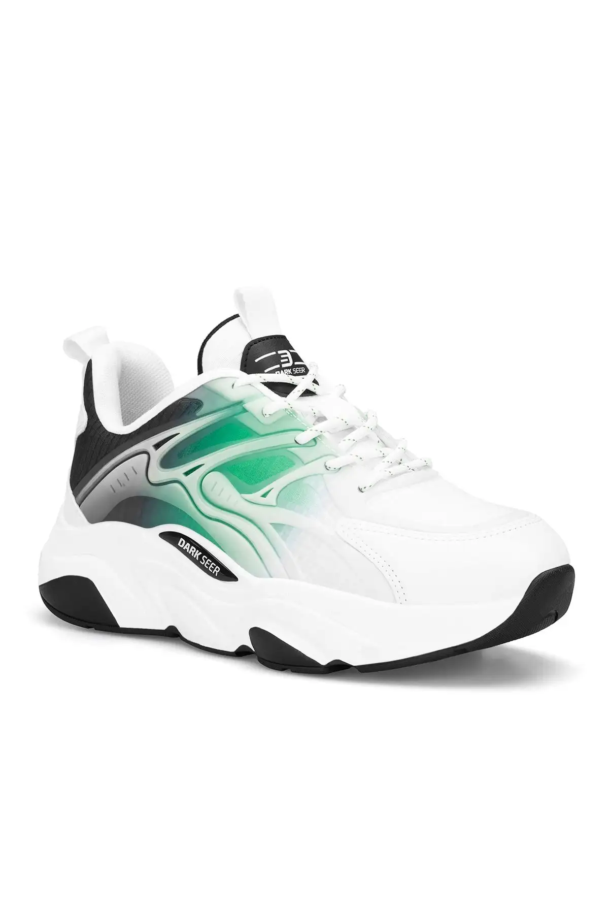 DS Storm White Green Black unisex کفش ورزشی - 3084 DS Storm White Green Black unisex کفش ورزشی - 3084