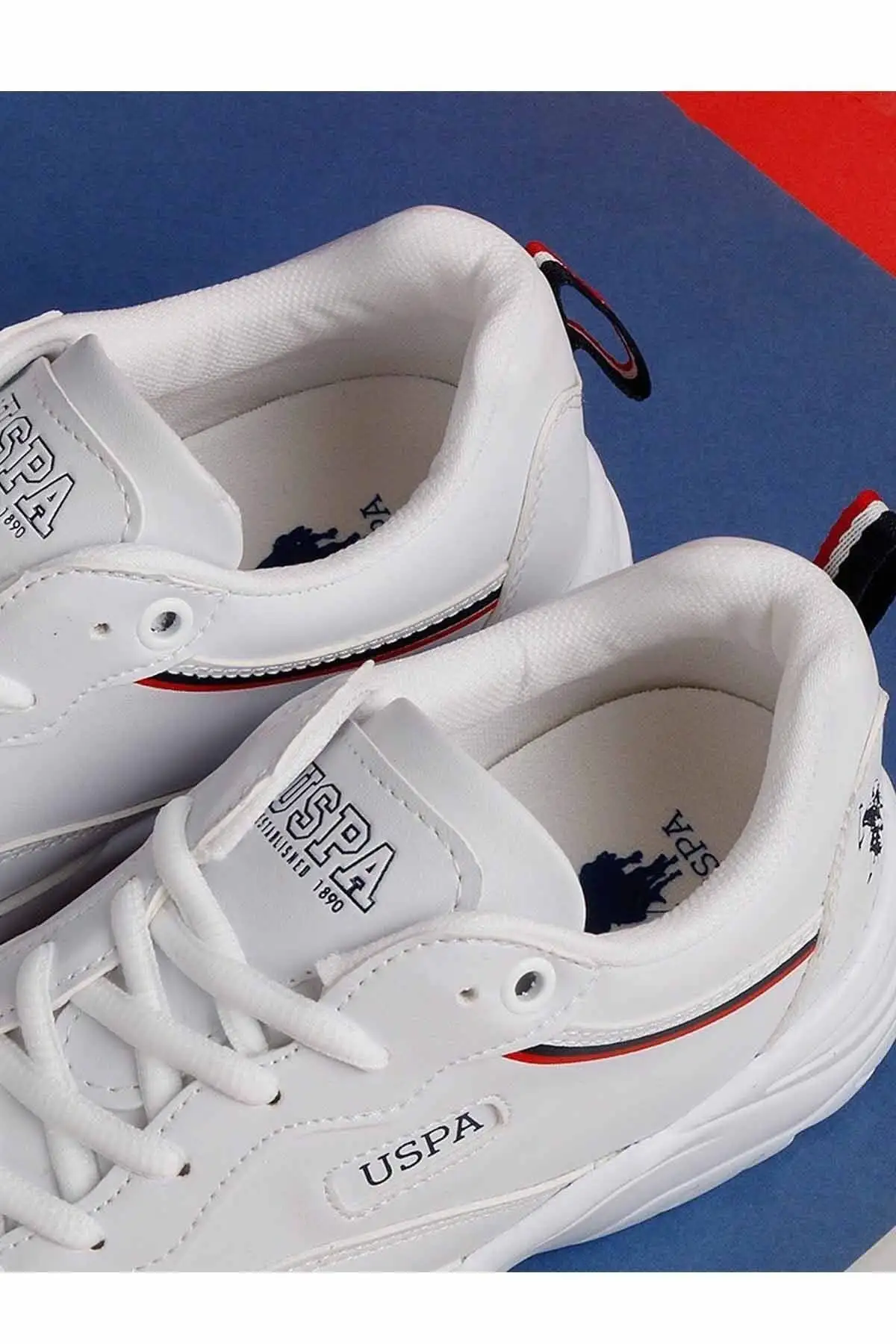 کفش ورزشی روزمره زنانه او اس پولو اسی (US Polo Assn) مدل تریسی با کفی بلند - رنگ سفید - 3133 کفش ورزشی روزمره زنانه او اس پولو اسی (US Polo Assn) مدل تریسی با کفی بلند - رنگ سفید - 3133