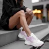 DS Storm White Lila Unisex کفش ورزشی - 3079