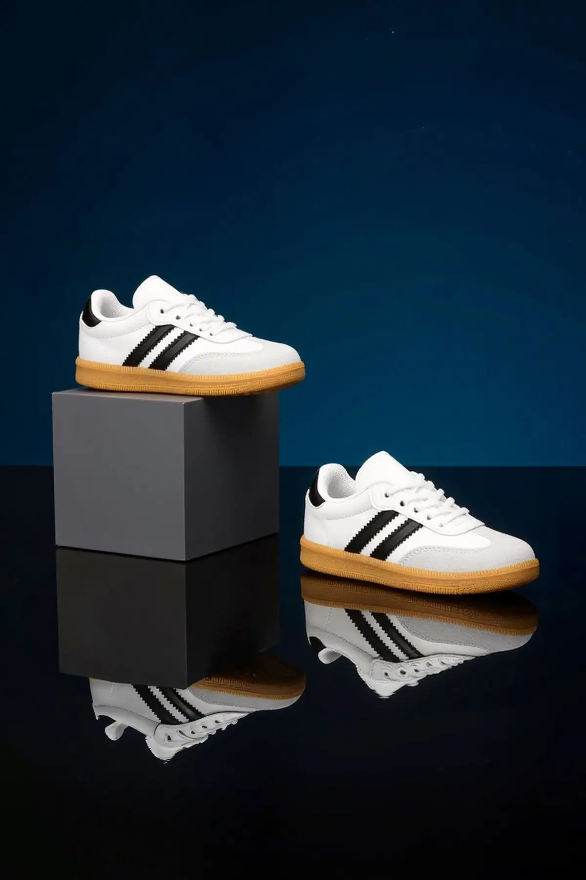 DS Chacha Kids کفش ورزشی کودک سیاه سفید - 3053 DS Chacha Kids کفش ورزشی کودک سیاه سفید - 3053