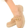 کفش تخت زنانه TEN SUET کفش loafer زنانه 17485 - 3233