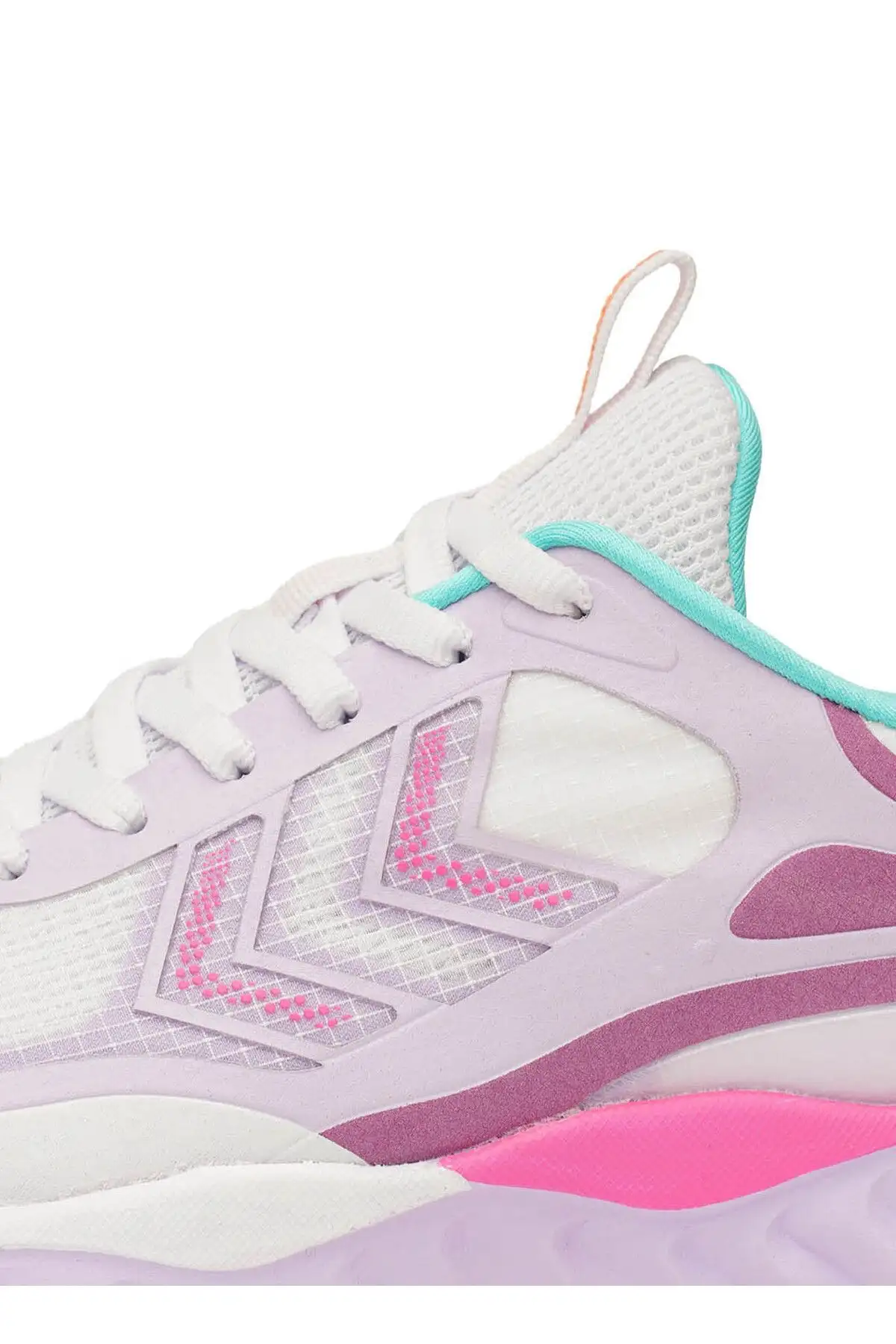 کفش تمرینی زنانه سفید - بنفش کد 900485-9704 HML بابل گام - 3091 کفش تمرینی زنانه سفید - بنفش کد 900485-9704 HML بابل گام - 3091