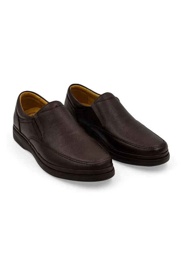 کفش رسمی مردانه داخلی و خارجی genuine چرمی ortopedik، روزمره سایز بزرگ comfort کلاسیک غیر - 4725