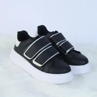 کفش دخترانه کفش ورزشی ساده کودک با زیره انعطاف‌پذیر و راحت، مناسب برای استفاده عمومی و تنفس‌پذیر - 3813