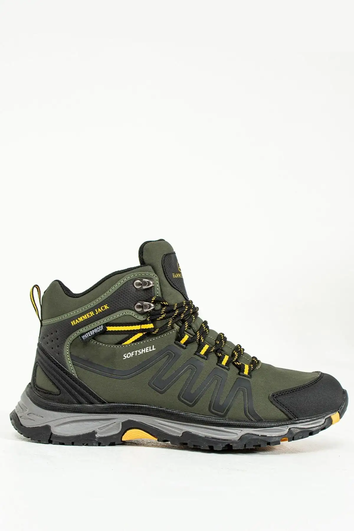 بوت مردانه   Outdoor با رنگ هاکی زرد و از جنس چرم طبیعی ضد آب فاروן - 4970 بوت مردانه Outdoor با رنگ هاکی زرد و از جنس چرم طبیعی ضد آب فاروן - 4970