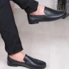 کفش رسمی مردانه کفش لوفر مردانه کلاسیک نرم از چرم طبیعی - 3903