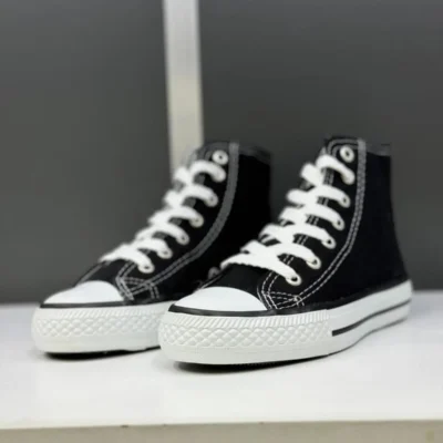 کفش پسرانه کفش ورزشی مشکی Converse بچگانه بلند - 3734