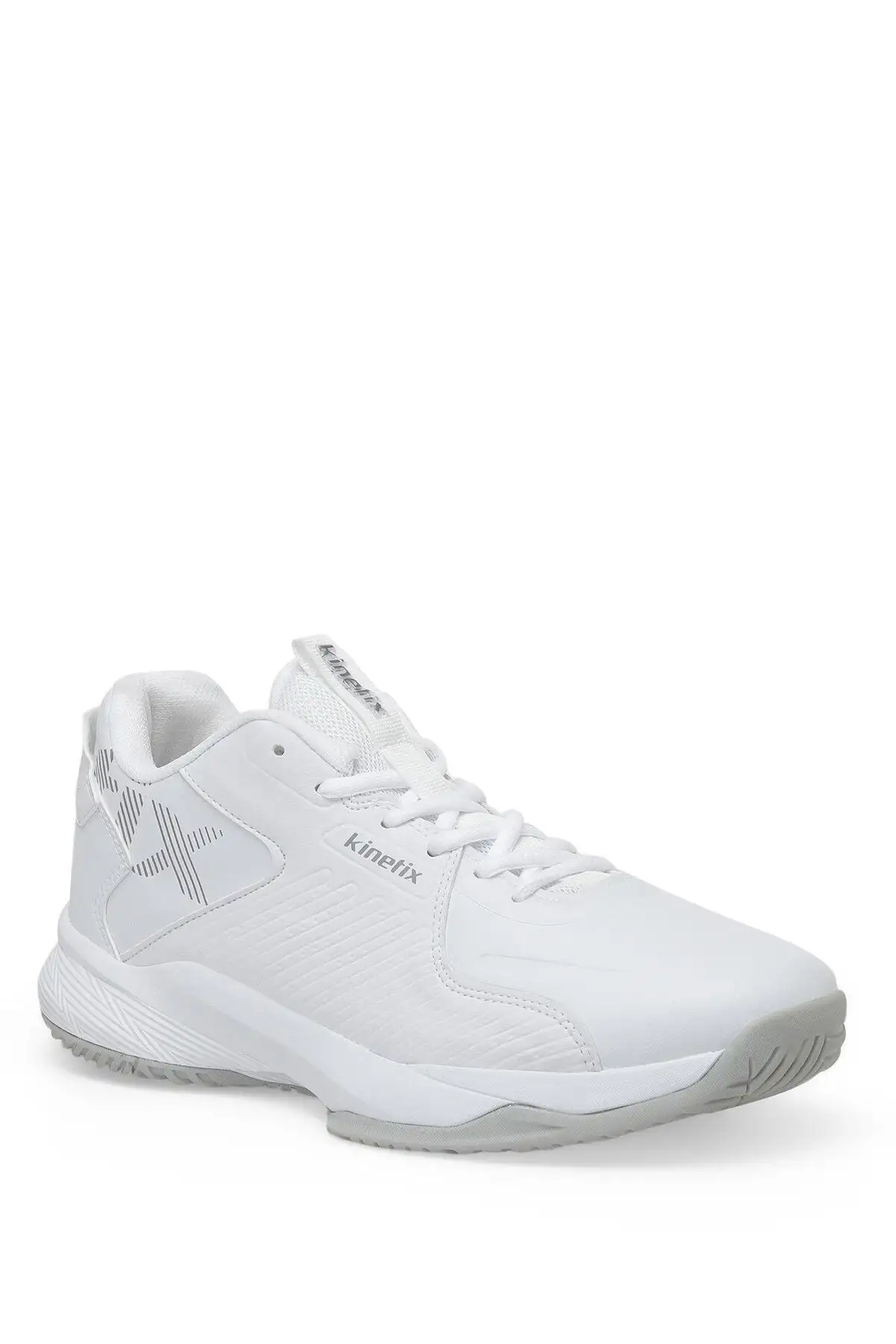 کفش بسکتبال کتانی  مردانه رکتور Pu 2pr سفید - 5106 کفش بسکتبال کتانی مردانه رکتور Pu 2pr سفید - 5106