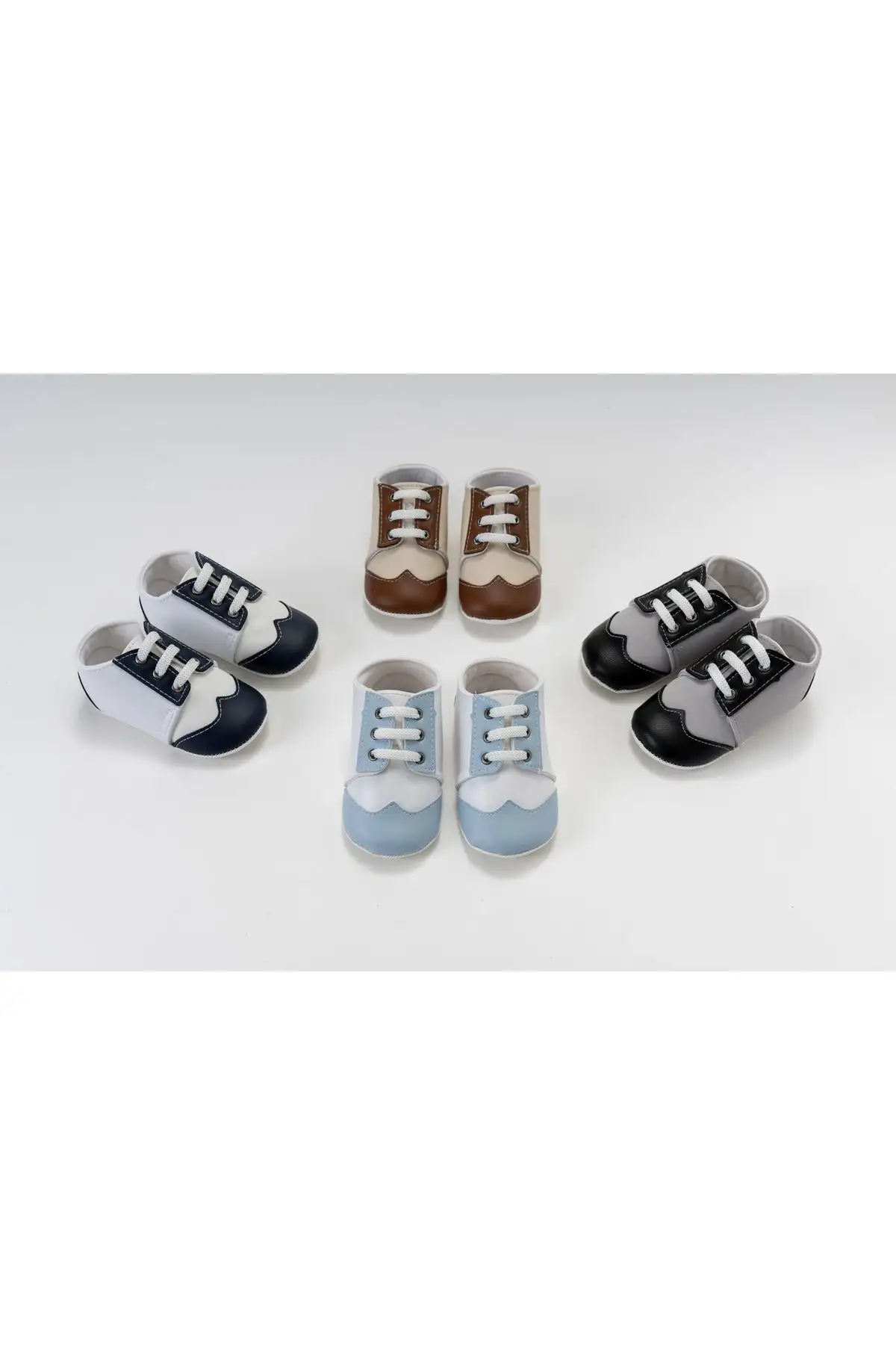 کفش نوزاد پسر کفش نوزاد پاپوش نوزاد ۰-۱ سال - 3291 کفش نوزاد پسر کفش نوزاد پاپوش نوزاد ۰-۱ سال - 3291
