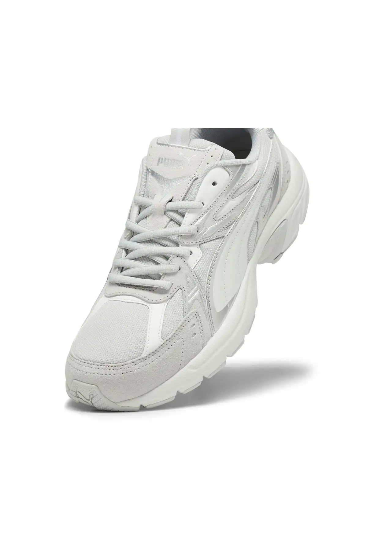 کفش ورزشی کفش روزمره زنانه مدل میلنیو تک با رویه جیر شماره 39348902 به رنگ خاکستری - 3714