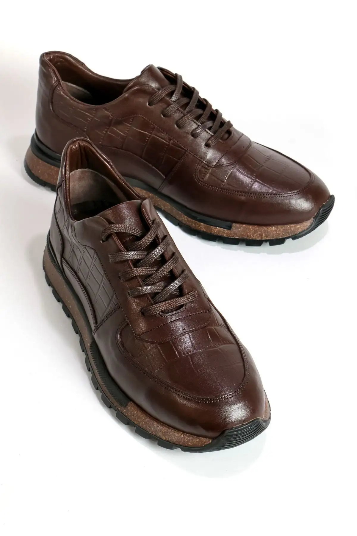 کفش روزمره مردانه کژوال از چرم طبیعی - 4777 کفش روزمره مردانه کژوال از چرم طبیعی - 4777