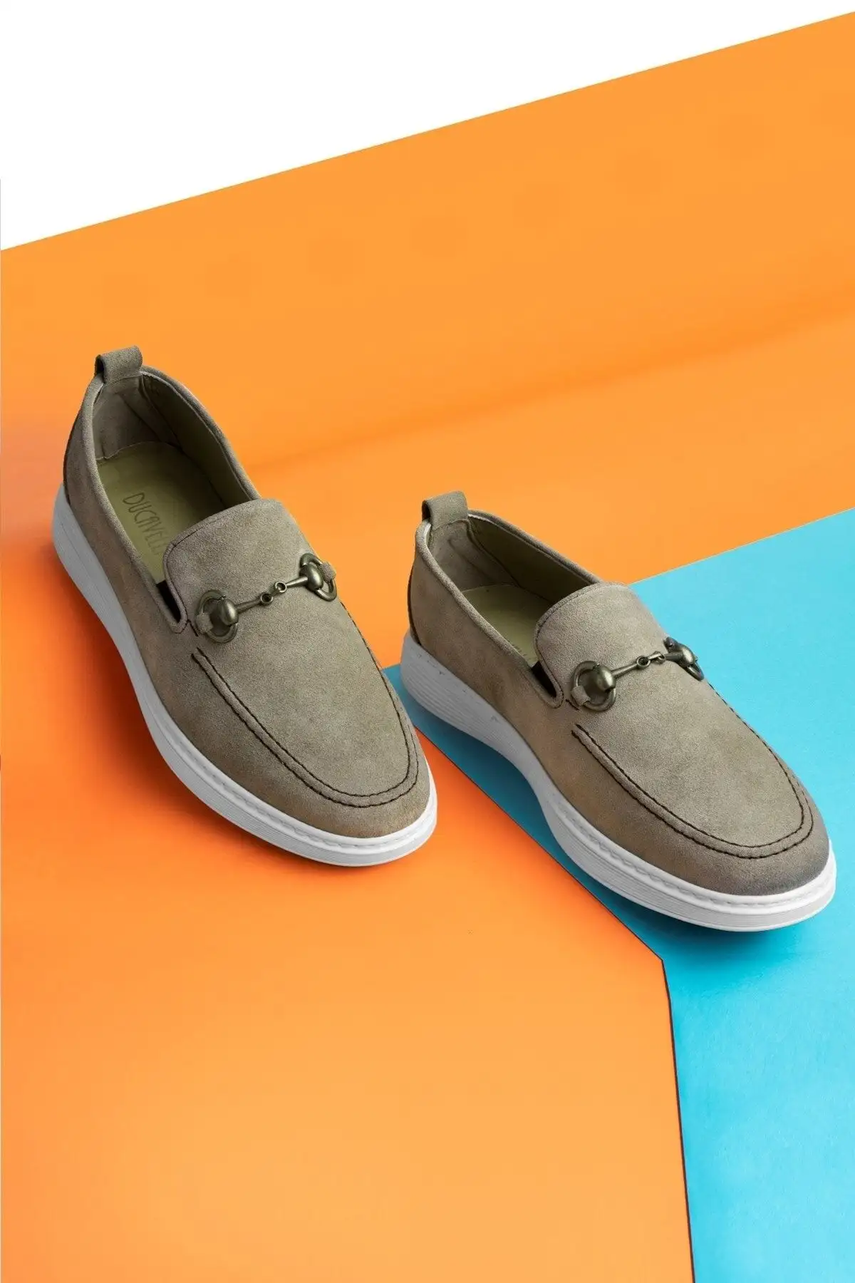 کفش سایز بزرگ مردانه  روزمره  ریتزی از چرم حقیقی و سوئینی،  لوفر - 5042 کفش سایز بزرگ مردانه روزمره ریتزی از چرم حقیقی و سوئینی، لوفر - 5042