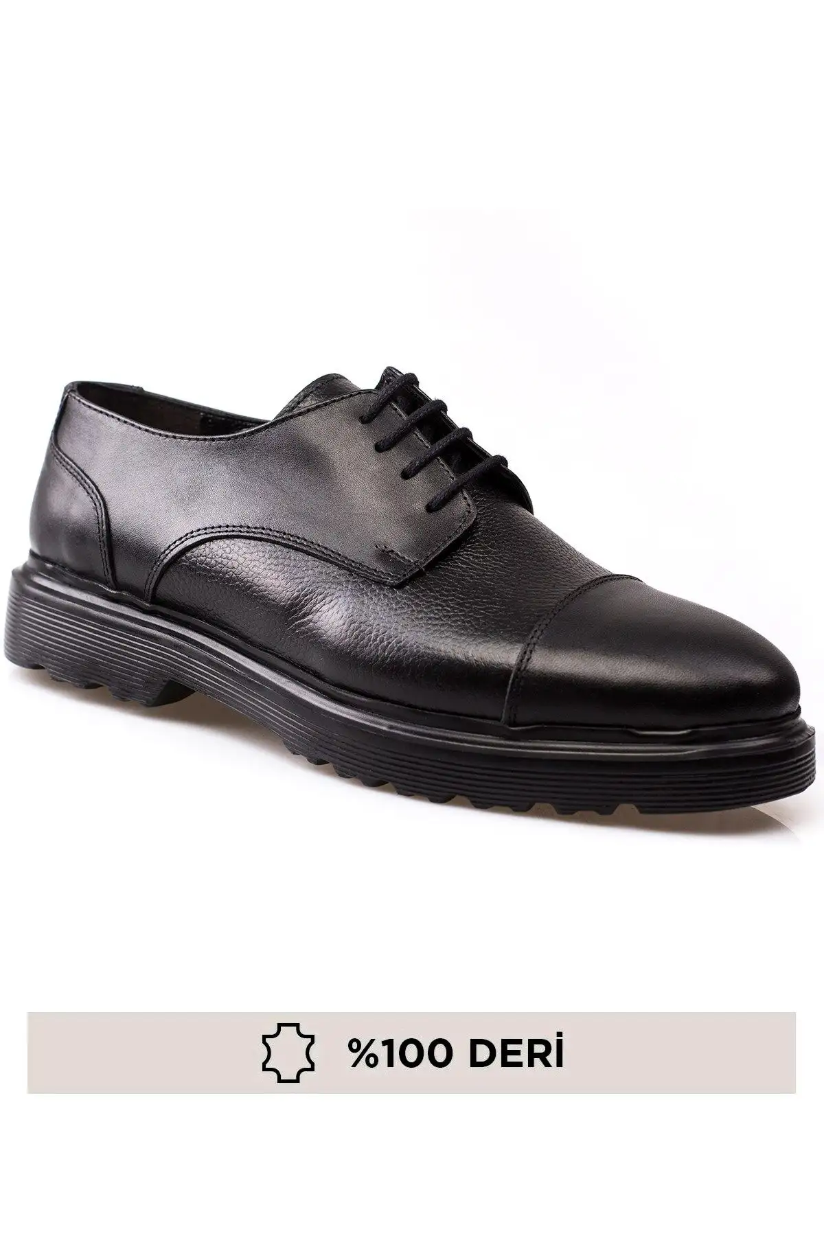 کفش رسمی مردانه  کلاسیک  چرمی با کفی ضخیم از جنس چرم طبیعی - 4006 کفش رسمی مردانه کلاسیک چرمی با کفی ضخیم از جنس چرم طبیعی - 4006