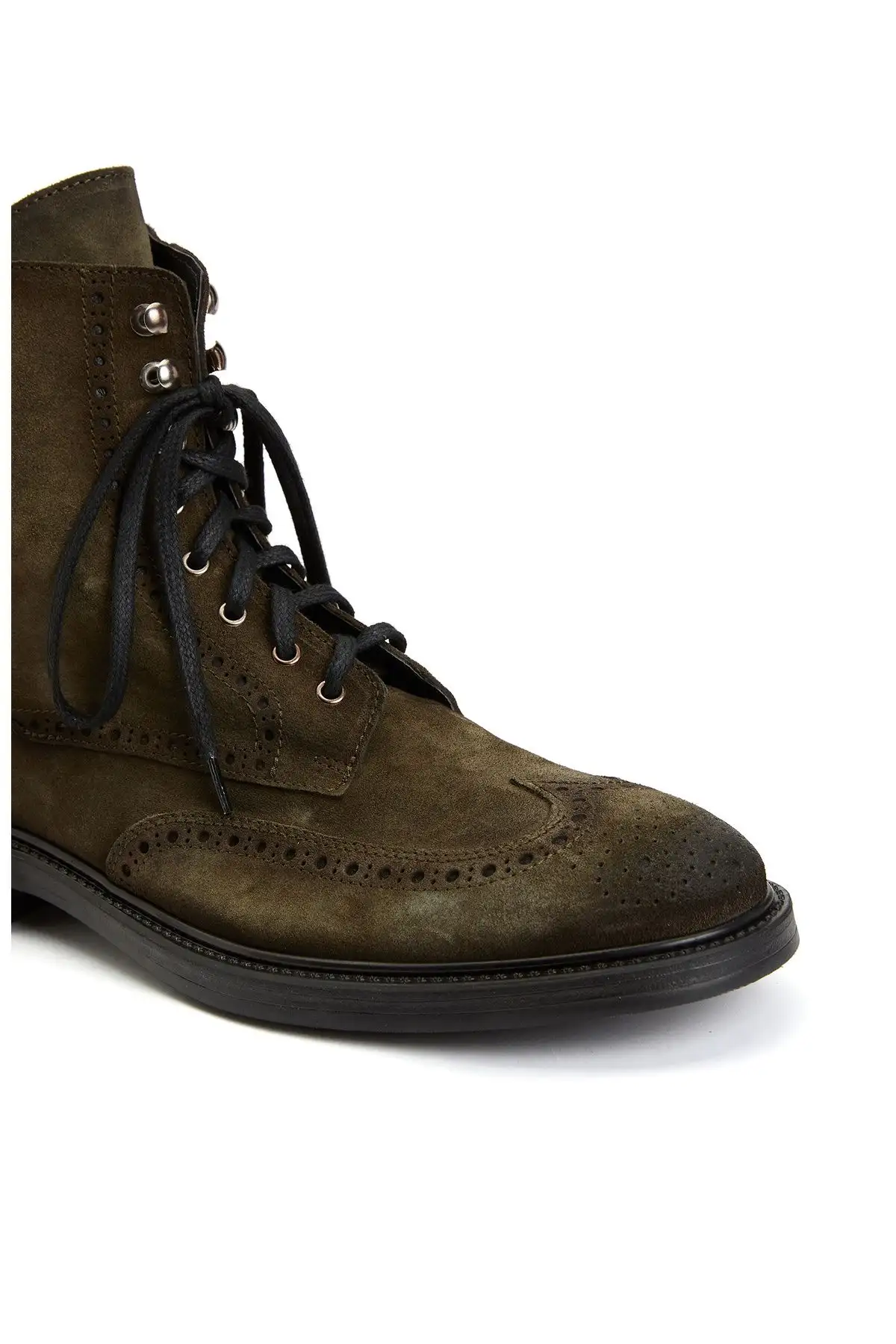 بوت مردانه چکمه چرم  هاگی - 4951 بوت مردانه چکمه چرم هاگی - 4951