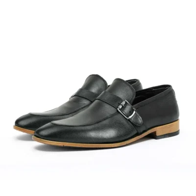 سایز بزرگ مردانه فیلای حکیکی کفش کلاسیک مردانه چرمی، کفش کلاسیک لوفر - 3502