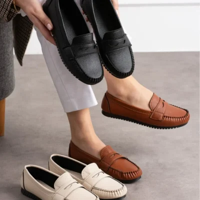 کفش اداری زنانه لرا - باری با کفی راحت و سبک، مناسب برای روزمره و ، ارتوپدی - 4367