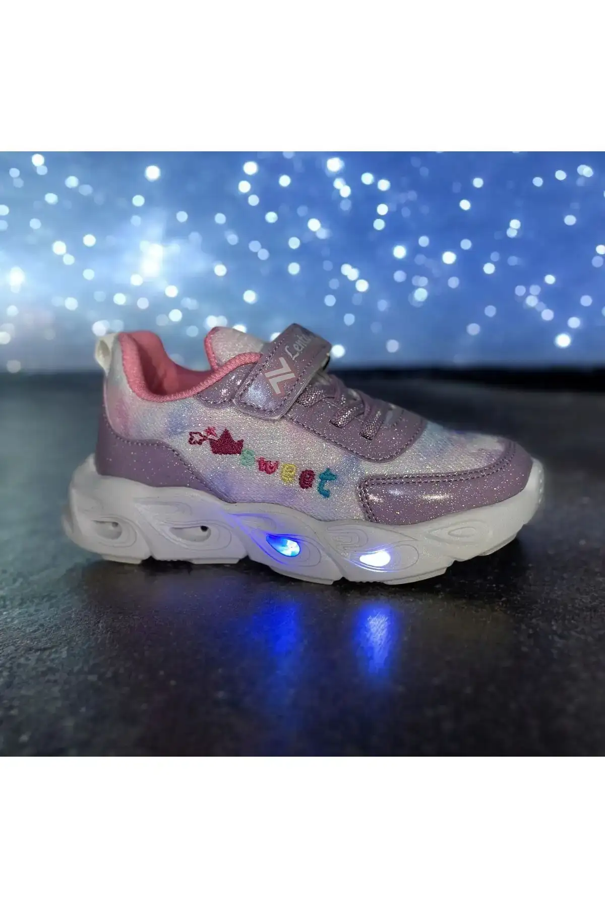 کفش دخترانه یک کفش ورزشی اورتوپدیک یونیسکس بچگانه با چراغ (لامپدار) - 3815 کفش دخترانه یک کفش ورزشی اورتوپدیک یونیسکس بچگانه با چراغ (لامپدار) - 3815