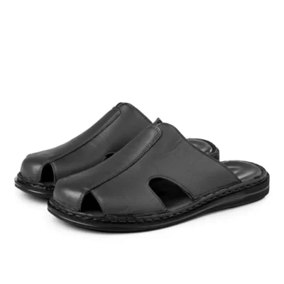 سایز بزرگ مردانه 1. صندل مردانه چرم اصل استن 2. صندل چرم اصل 3. صندل با کفی ارتوپدیک 4. صندل چرم سبک - 3494