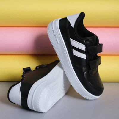 کفش پسرانه کفش ورزشی بنددار بچه‌گانه با sole ضخیم و سبک وزن ایزرا ایر (زنانه و مردانه) - 3749